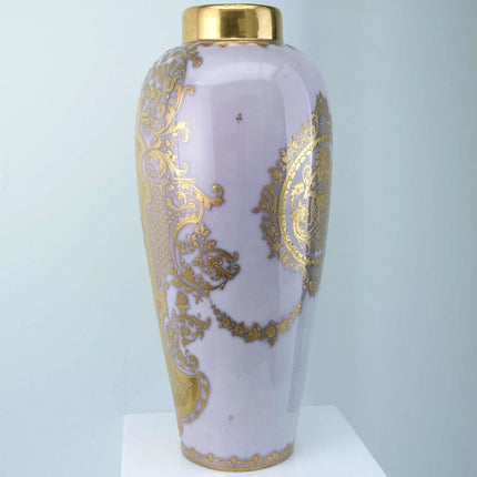 c1910 33cm Hand Painted Royal Vienna Style Art Nouveau Period and style portrait - Estate Fresh Austin