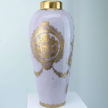 c1910 33cm Hand Painted Royal Vienna Style Art Nouveau Period and style portrait - Estate Fresh Austin