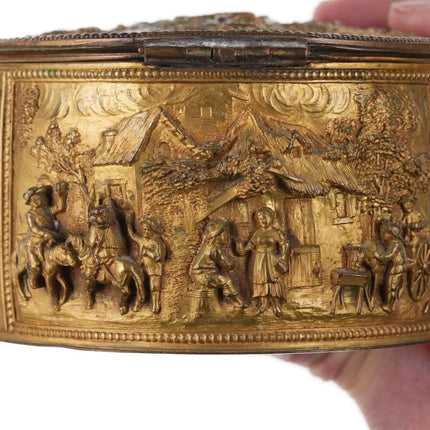 c1910 Albert Rosenhain Berlin Bronze Dore Box - Estate Fresh Austin