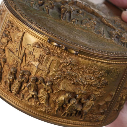 c1910 Albert Rosenhain Berlin Bronze Dore Box - Estate Fresh Austin