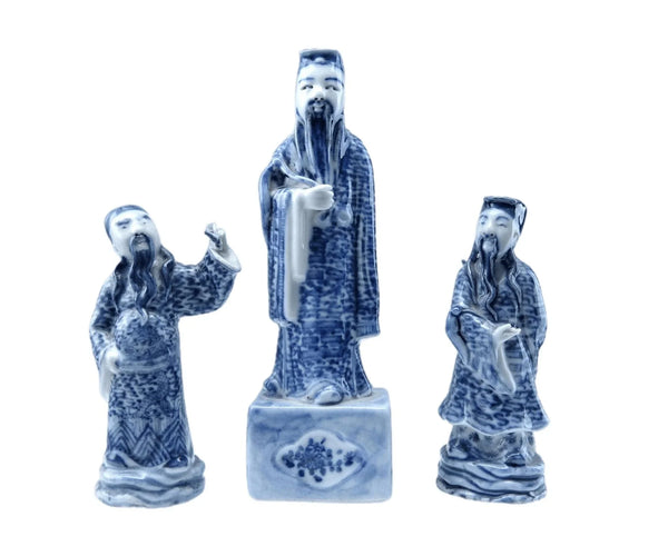 骨董 中国古玩 福建會館 游長子造 十錦 粉彩 漢人 置物　青い服 ① 骨董 中国古玩 福建會館 游長子造 十錦 粉彩 漢人 置物 青い服