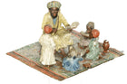 c.1910 Bergman Austrian Bronze Arab Teacher with Students Cold Painted Figure - Estate Fresh Austin
