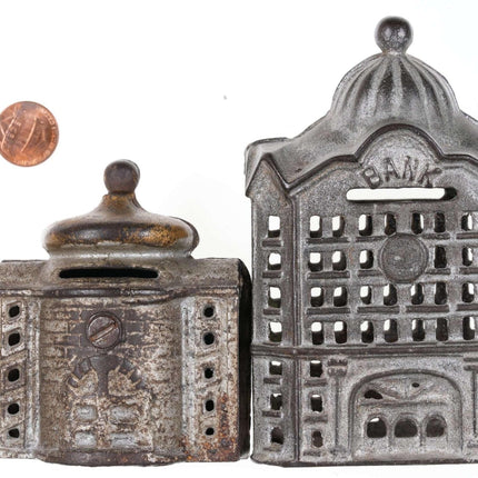 c1910 Cast Iron Still Bank Buildings - Estate Fresh Austin