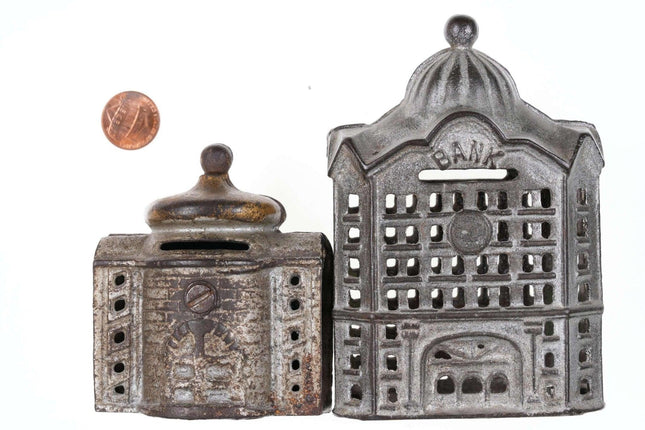 c1910 Cast Iron Still Bank Buildings - Estate Fresh Austin