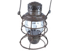 c1910 Chicago and North Western Railway C&NW RY Tall Globe Railroad lantern - Estate Fresh Austin