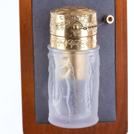 c1910 French Renee Lalique Perfume Atomizer - Estate Fresh Austin