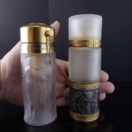 c1910 French Renee Lalique Perfume bottles - Estate Fresh Austin