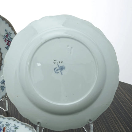 c1910 Royal Doulton Bottle Japan Chinoisiere Imari British Imari 9.5" Luncheon - Estate Fresh Austin