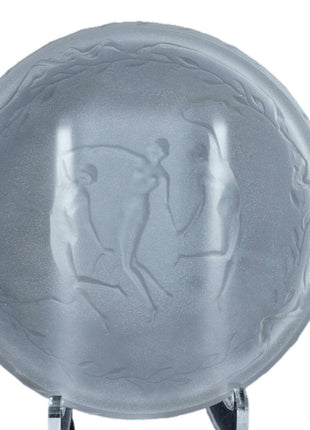 c1912 Lalique for D'Orsay Powder box with 3 Nymphs - Estate Fresh Austin