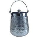 c1920 Art Deco James Deakin and Sons Cut Crystal Biscuit Barrel - Estate Fresh Austin