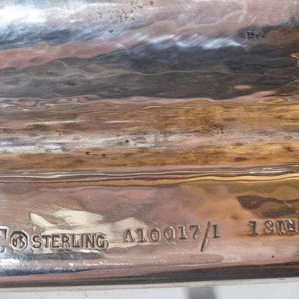 c1920 Gorham Sterling/Marquetry Art Deco Inlaid Tea tray - Estate Fresh Austin