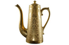 c1920 Large Art Deco Gold Encrusted porcelain Coffee Pot - Estate Fresh Austin