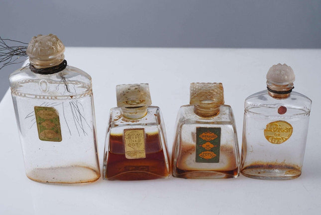 c1920 Renee Lalique Coty Perfume Bottle collection - Estate Fresh Austin