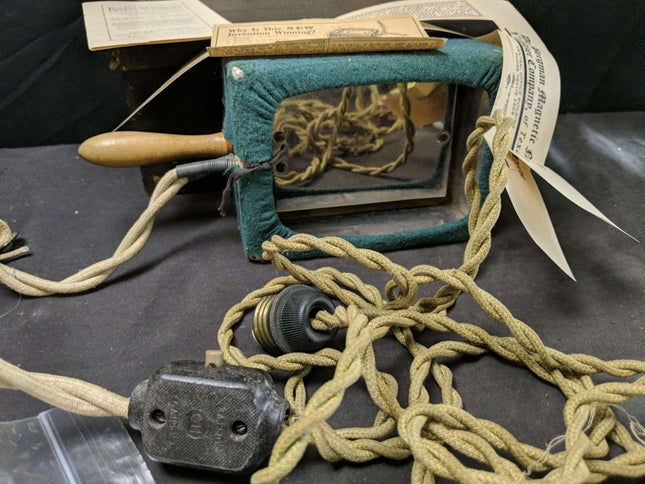 c1920 Salesman's Model San Antonio Texas Quack Medicine Radio Magnetic Nerve Vit - Estate Fresh Austin