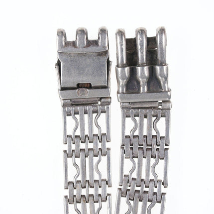 c1920's Art Deco Russian 875 Silver Ladies Watch Band - Estate Fresh Austin