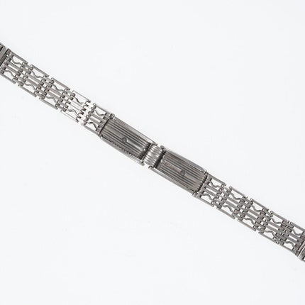 c1920's Art Deco Russian 875 Silver Ladies Watch Band - Estate Fresh Austin