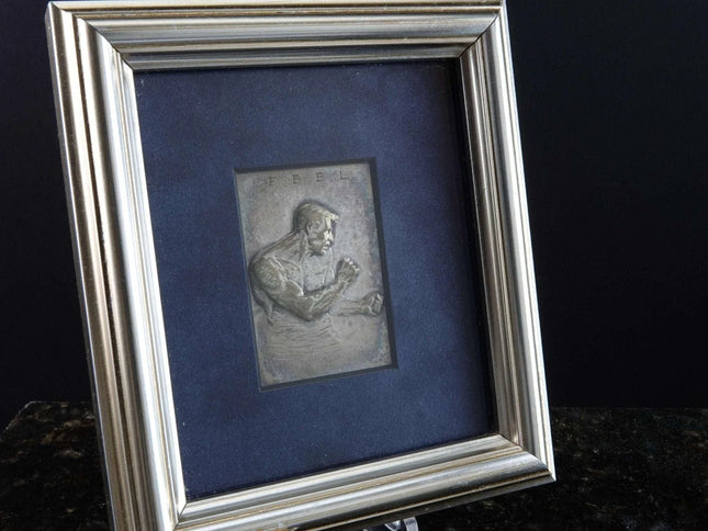 c1920's FBBL Boxing Medal by Huguenin - Estate Fresh Austin