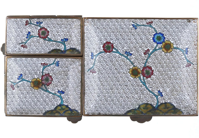 c1930 Chinese Cloisonne set - Estate Fresh Austin