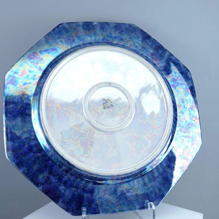 c1930 Rosenthal Elite Lustre decorated Art deco Charger Octagonal Platter with h - Estate Fresh Austin