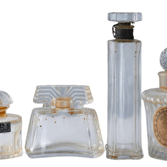 c1940 French Baccarat Perfume Bottle Collection z - Estate Fresh Austin