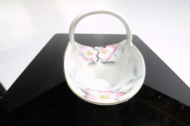 c.1940 Noritake Azalea Dolly Varden Basket mint condition - Estate Fresh Austin