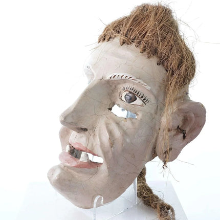 c1940s Large Vintage Mexican Dance mask 2 - Estate Fresh Austin