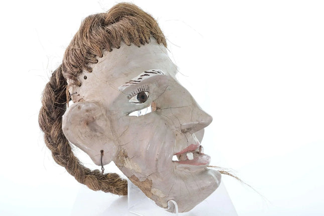 c1940s Large Vintage Mexican Dance mask 2 - Estate Fresh Austin