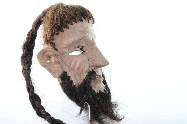 c1940s Large Vintage Mexican Dance mask - Estate Fresh Austin