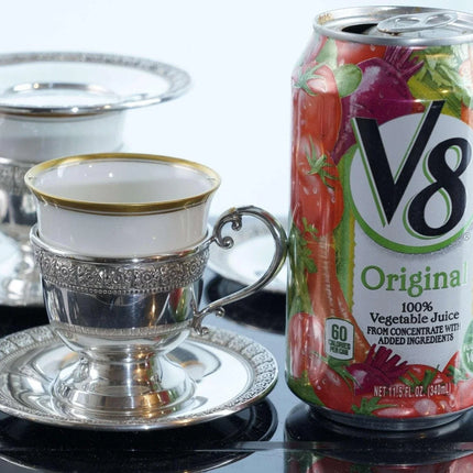 c1940's Rosenthal/Fisher Sterling Demitasse/Espresso Cup and saucer set - Estate Fresh Austin