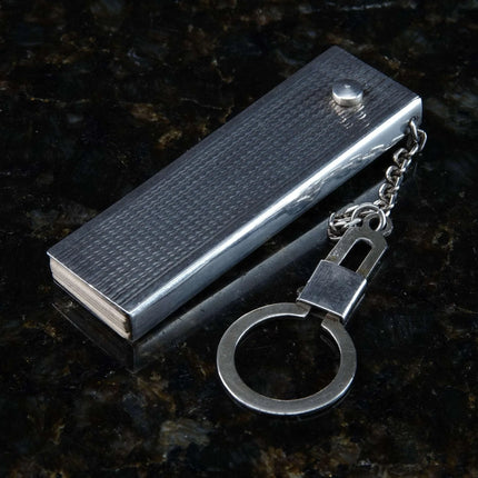 c1940's Sterling Art Deco Phone number card Holder Industria Argentina - Estate Fresh Austin