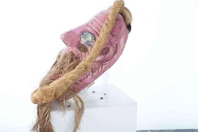 c1950 Bartholomew Mexican Dance mask from Christmas play - Estate Fresh Austin