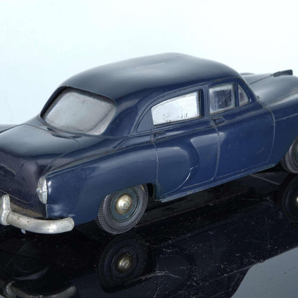 c1950 Chevy Promo Car Bank Plastic Regatta blue - Estate Fresh Austin