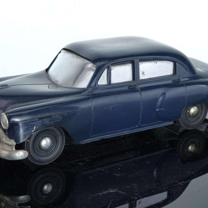 c1950 Chevy Promo Car Bank Plastic Regatta blue - Estate Fresh Austin