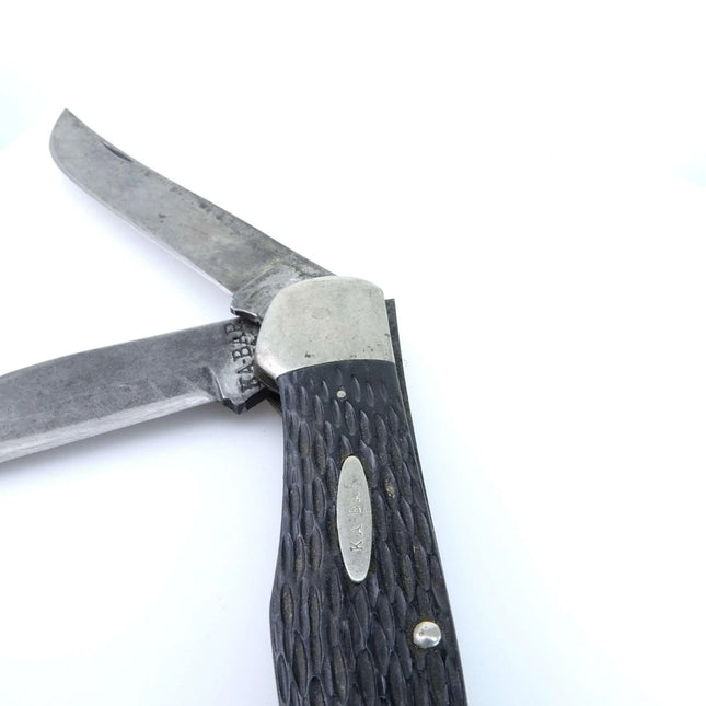 c1950 Kabar Large Folding Knife Two Blade - Estate Fresh Austin