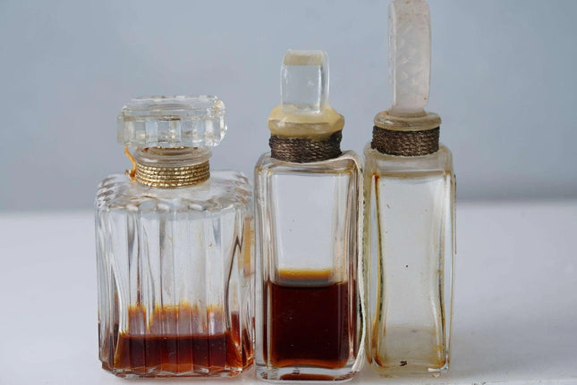 c1950's French perfume bottles - Estate Fresh Austin