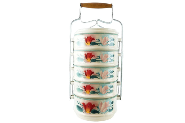 c1950's Mid Century Chinese Stacking dim sum/food server - Estate Fresh Austin