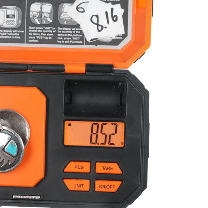 c1950's Native American Overlay style Silver and turquoise earrings - Estate Fresh Austin