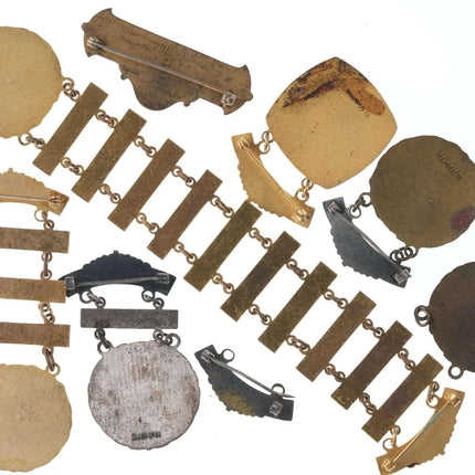 c1950's Pistol Expert badge NRA Junior Division Medals Air Rifle Jr, etc collect - Estate Fresh Austin