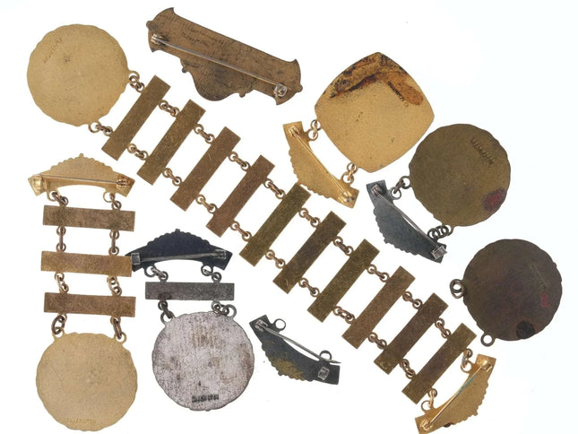 c1950's Pistol Expert badge NRA Junior Division Medals Air Rifle Jr, etc collect - Estate Fresh Austin
