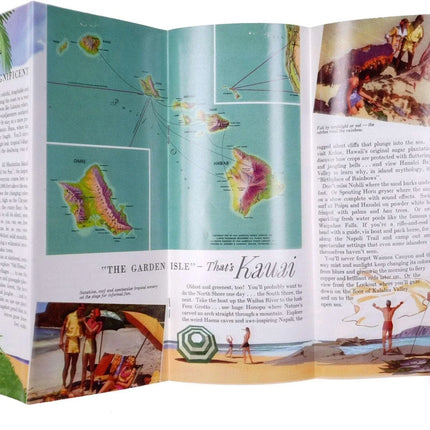 c1952 Hawaiian Islands Travel Brochures Inter Island Pan american Airlines, Unit - Estate Fresh Austin