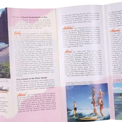 c1952 Hawaiian Islands Travel Brochures Inter Island Pan american Airlines, Unit - Estate Fresh Austin