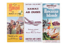 c1952 Hawaiian Islands Travel Brochures Inter Island, United Airlines - Estate Fresh Austin
