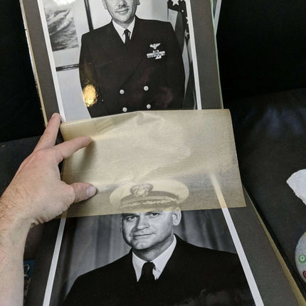 c1954 USS Boxer Far Eastern Cruise Marines Scrapbook Photo Album 178 Photos - Estate Fresh Austin