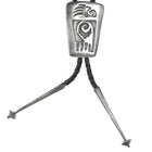 c1960 c-31 Monroe Ashley Navajo sterling bolo tie - Estate Fresh Austin