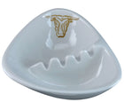 c1960 MCM Ashtray Texas Longhorn Restaurant Ware Space Age - Estate Fresh Austin