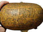 c1960 Peruvian Indigenous Native Gourd art - Estate Fresh Austin