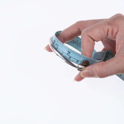 c1960 Peter Broome California Modernist Sterling silver bangles set - Estate Fresh Austin