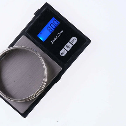 c1960 Peter Broome California Modernist Sterling silver bangles set - Estate Fresh Austin