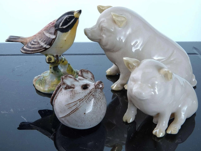 c1960 Quality Porcelain Animal Figures lot British and Irish - Estate Fresh Austin