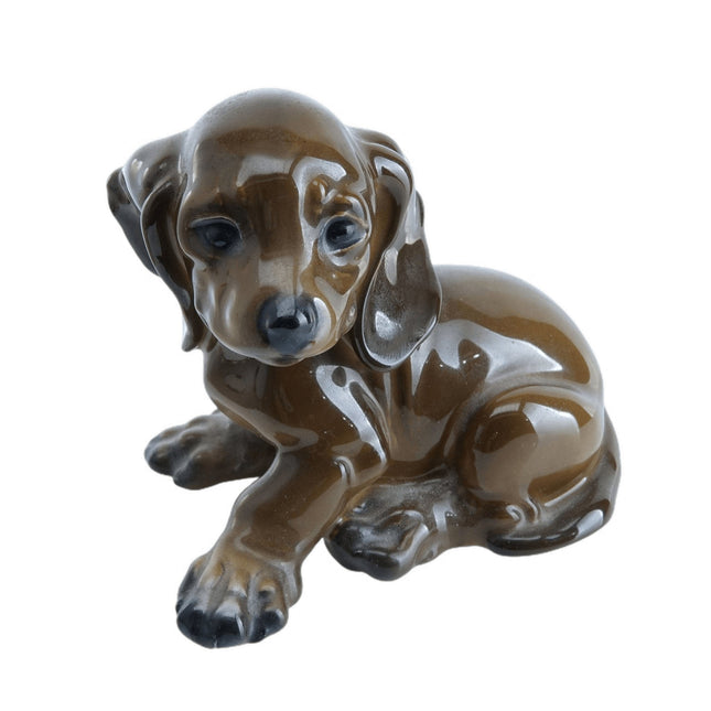 c1960 Rosenthal Dachshund Figure by Kuspert - Estate Fresh Austin